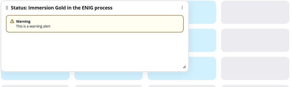 Screenshot showing how easy it is to resize individual widgets